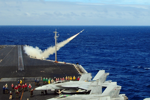 NATO sea sparrow missile is launched.png