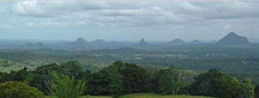 Glass House Mountains viewed from Mary Cairncross Reserve.jpg
