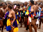 2012 Umhlanga Reed Dance Ceremony. Swaziland 2