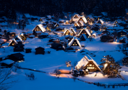 Lovely Village in Deep Snow - Shirakawa-go - Japan