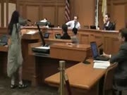 Hippy Chick Strips During Court Case