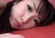 Sexy Japanese Teen Breaths Though Her Pussy