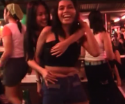 Thai Pattaya drunken Bar Girls Soi 7